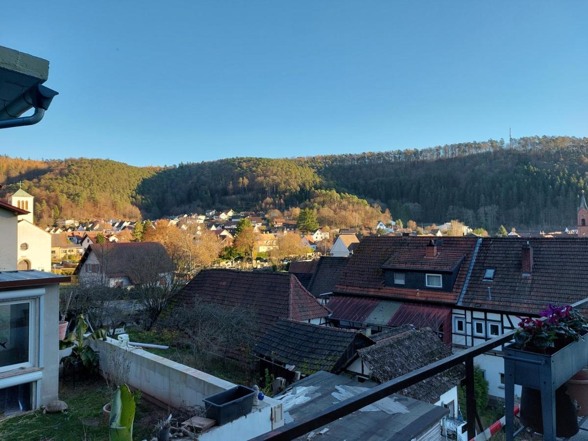 Ferienwohnung Unterm Rappenfels Hinterweidenthal ภายนอก รูปภาพ